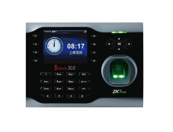 iclock360  3.5英寸指纹考勤终端